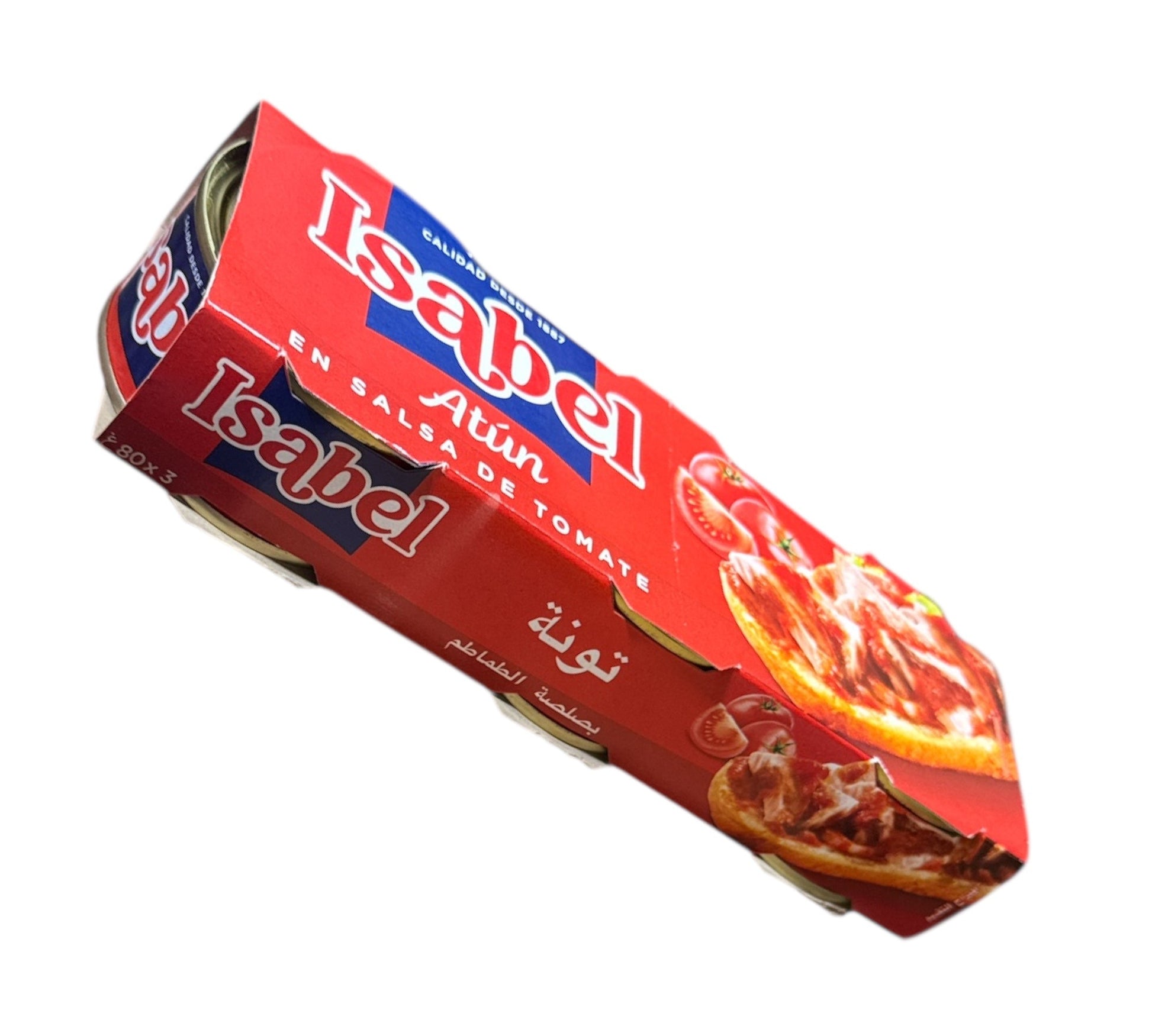 Esabel Tuna in Tomato Sauce 3x80g FOODS ZaytunaMart.ca