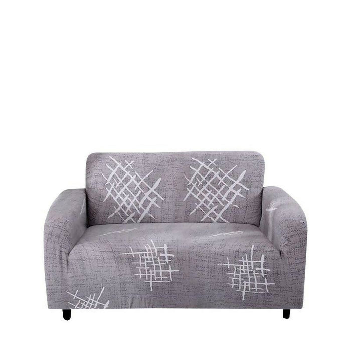 Anyhouz Sofa Cover Solid Light Gray Style and Protection For Living Room