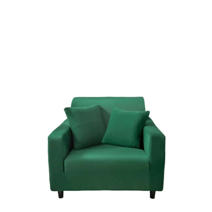 Anyhouz Sofa Cover Plain Green Style and Protection
