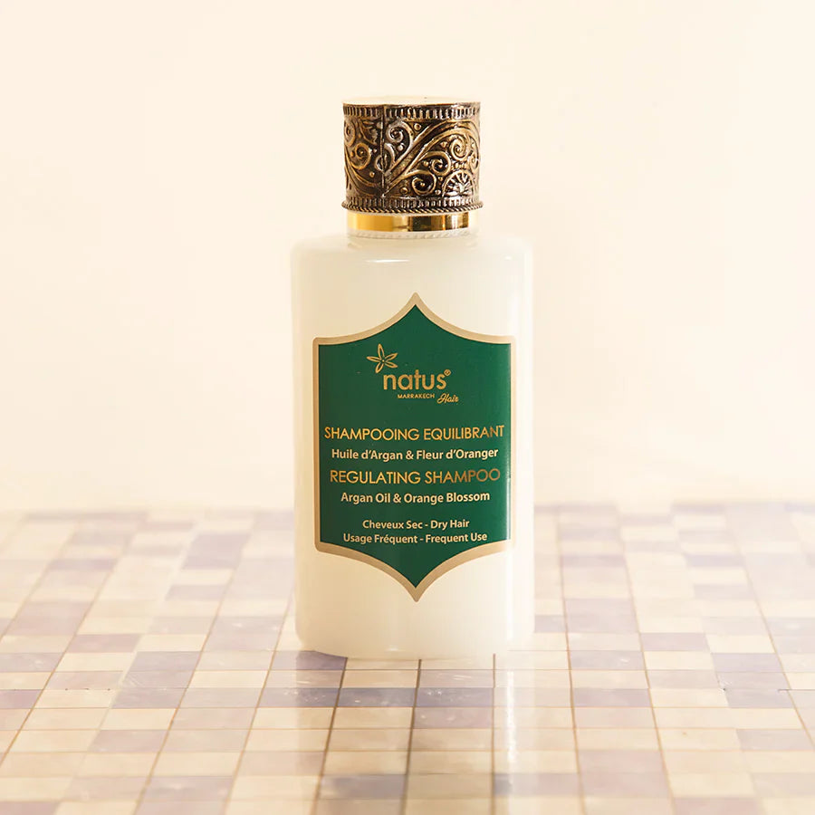 Balancing shampoo orange blossom frequent use