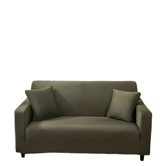 Anyhouz Sofa Cover Plain Army Green Style and Protection