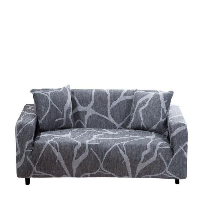 Anyhouz Sofa Cover Dark Gray Style and Protection For Living Room