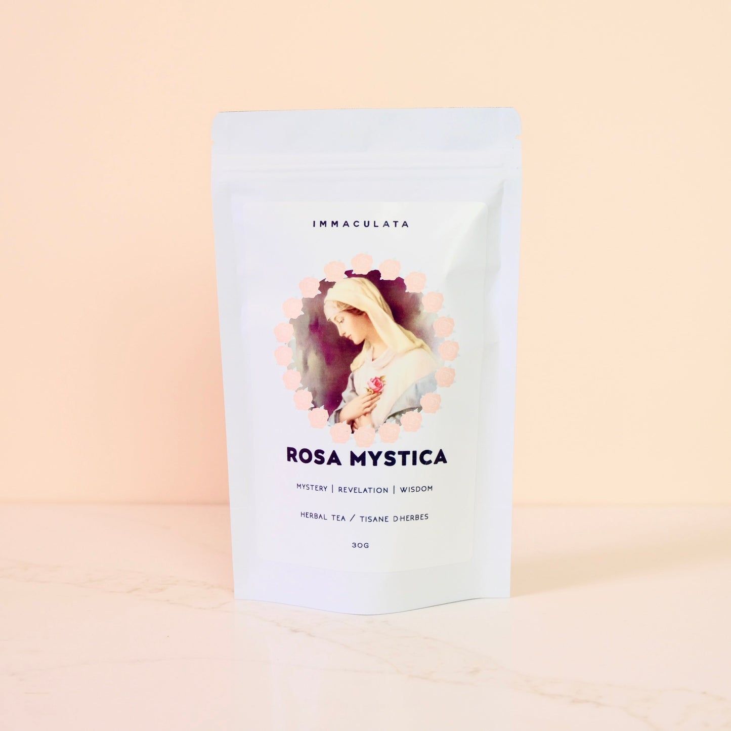 ROSA MYSTICA // rhodiola, rose + holy basil tea