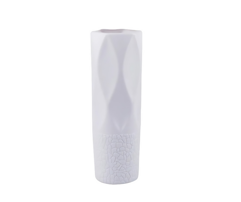 Anyhouz Flower Vase Small Nordic Rock Diamond Pattern Pot Living Room Decor