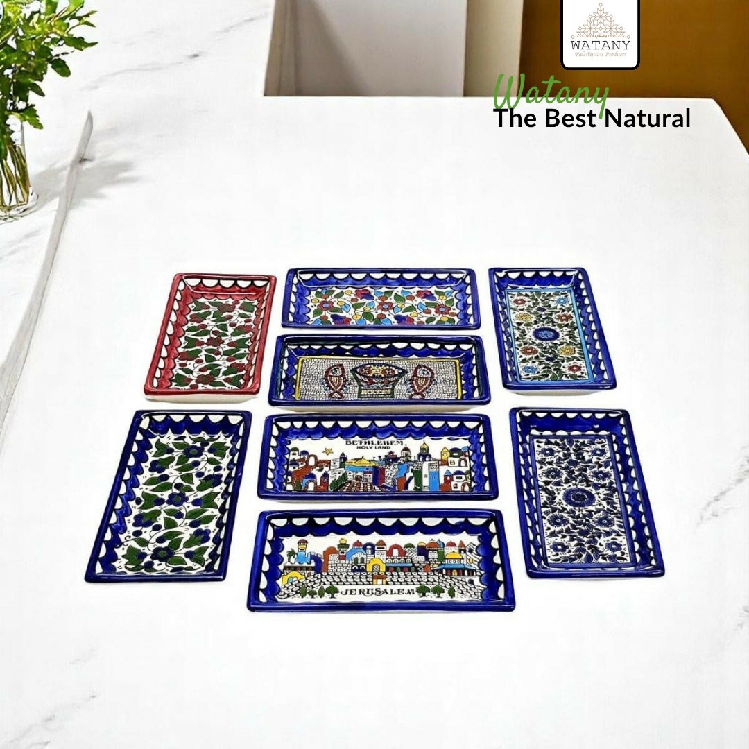 Plateau de service palestinien 45×24×45 cm