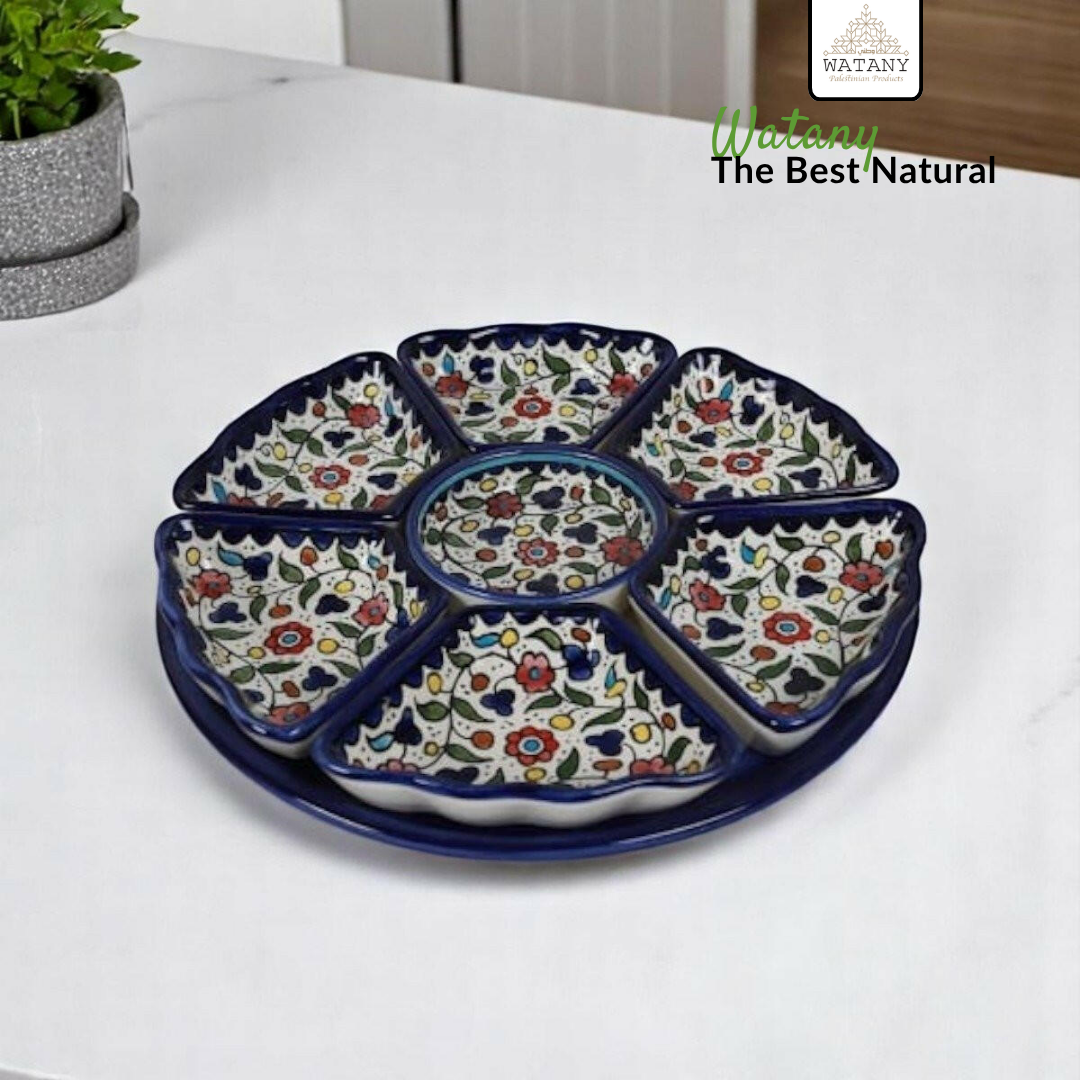 Palestinian Nuts Tray 41×37×8 cm