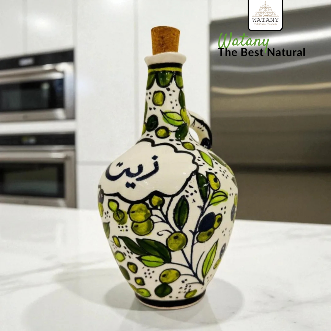 Olive Oil Jug 11x11x20 cm