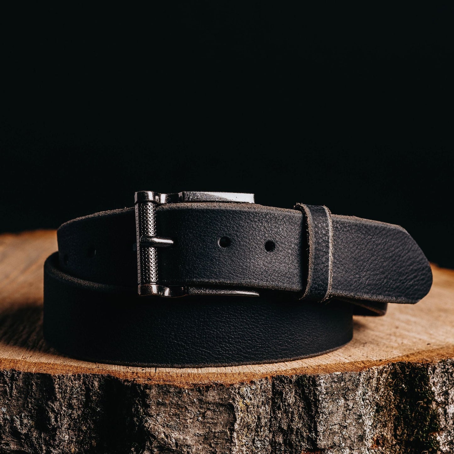The Pinnacle Belt - Black 100 % Premium Leather Belt