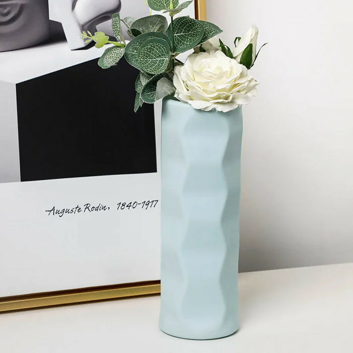 Anyhouz Flower Vase Small Nordic Plastic Table Centerpiece Decor