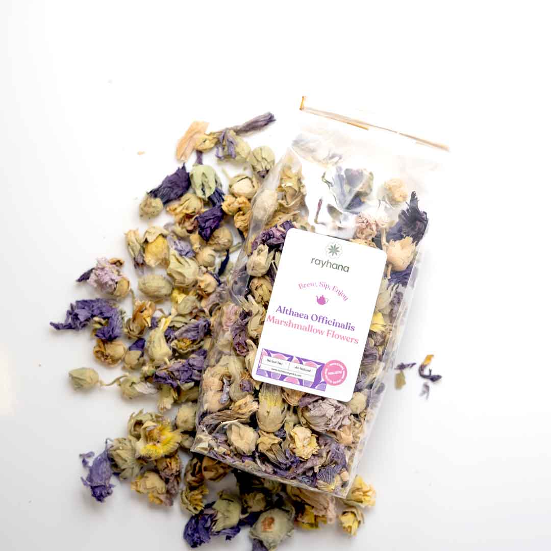 Althaea Officinalis Marshmallow Flowers
