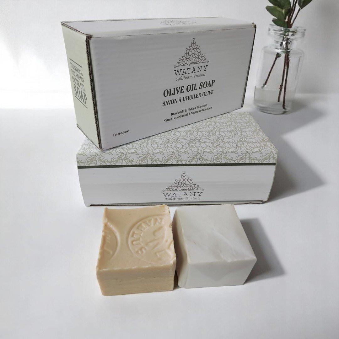 Savon Naturel à l'Huile d'Olive – Savon de Castille Fait Main, Savon pour les Mains & Gel Douche pour Peaux Sèches