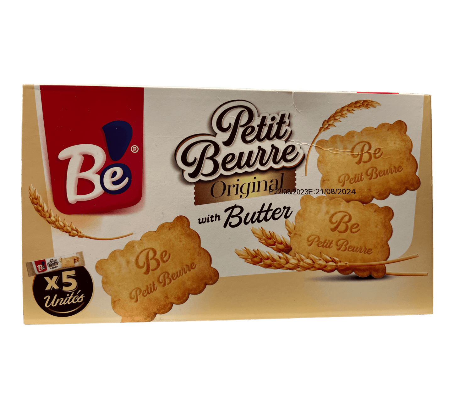 Biscuits Be Petit Beurre Original au vrai beurre 5x40g