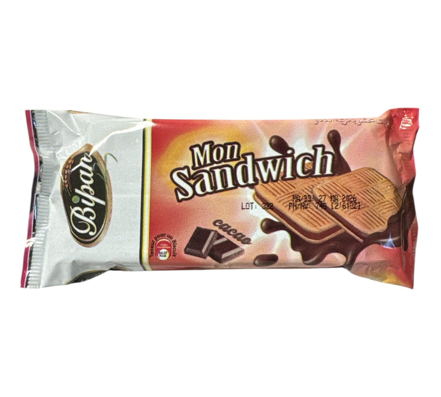 Bipan Mon Sandwich Biscuits Crème Cacao 74g