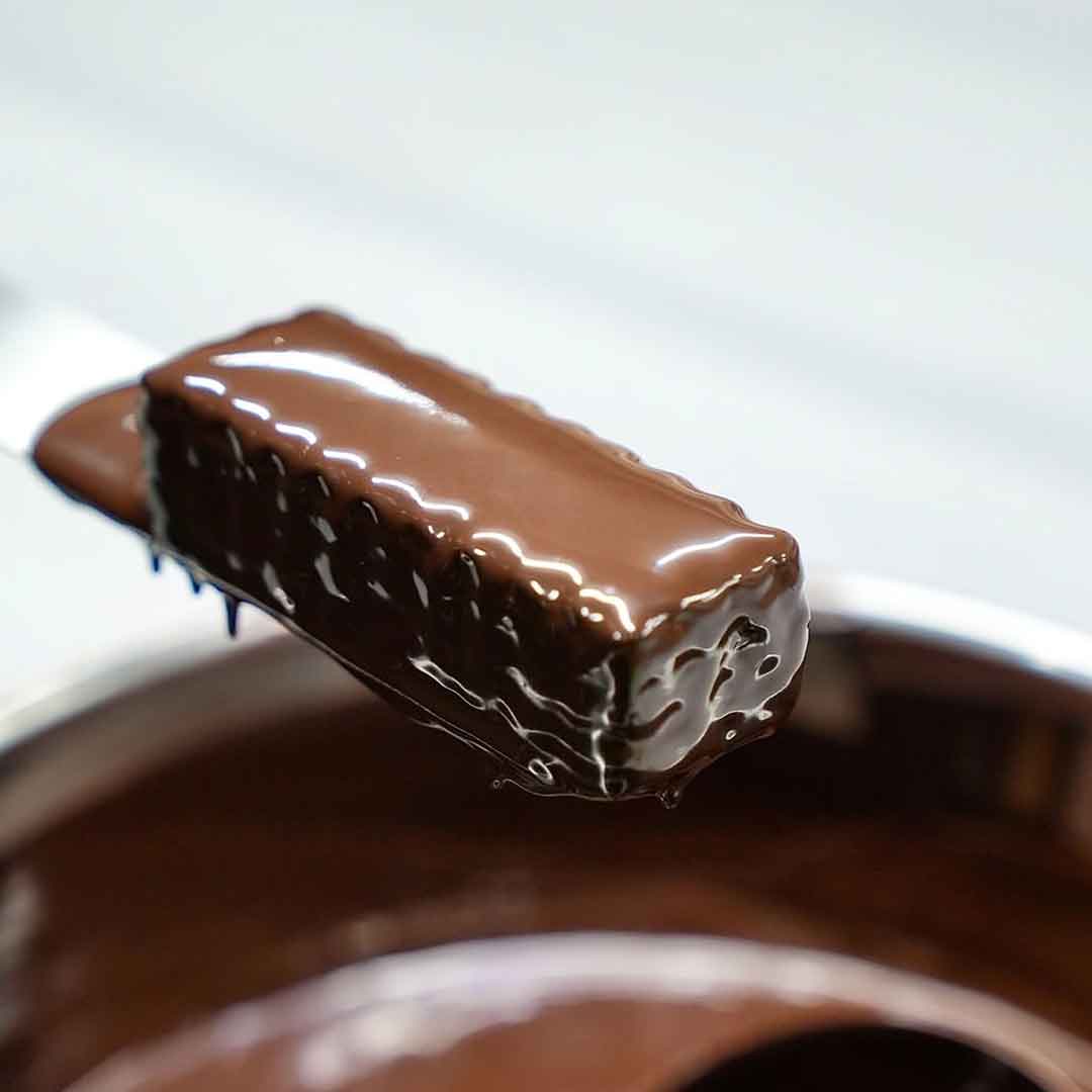 Handcrafted Gourmet Wafer in Rich Dark Chocolate