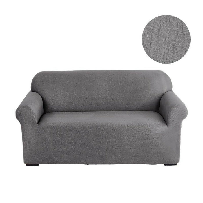 Anyhouz Sofa Cover Solid Gray Style and Protection For Living Room