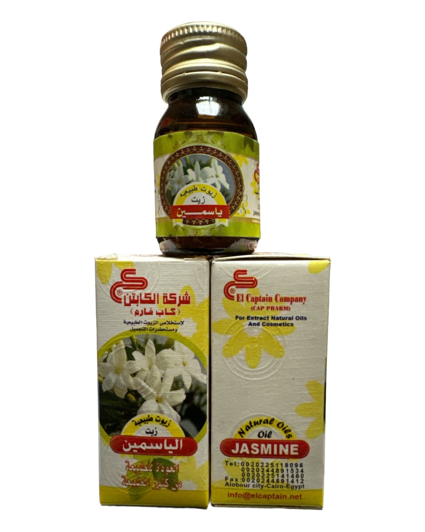 El Captain Cosmétique Naturel Huile de Jasmin 30ml