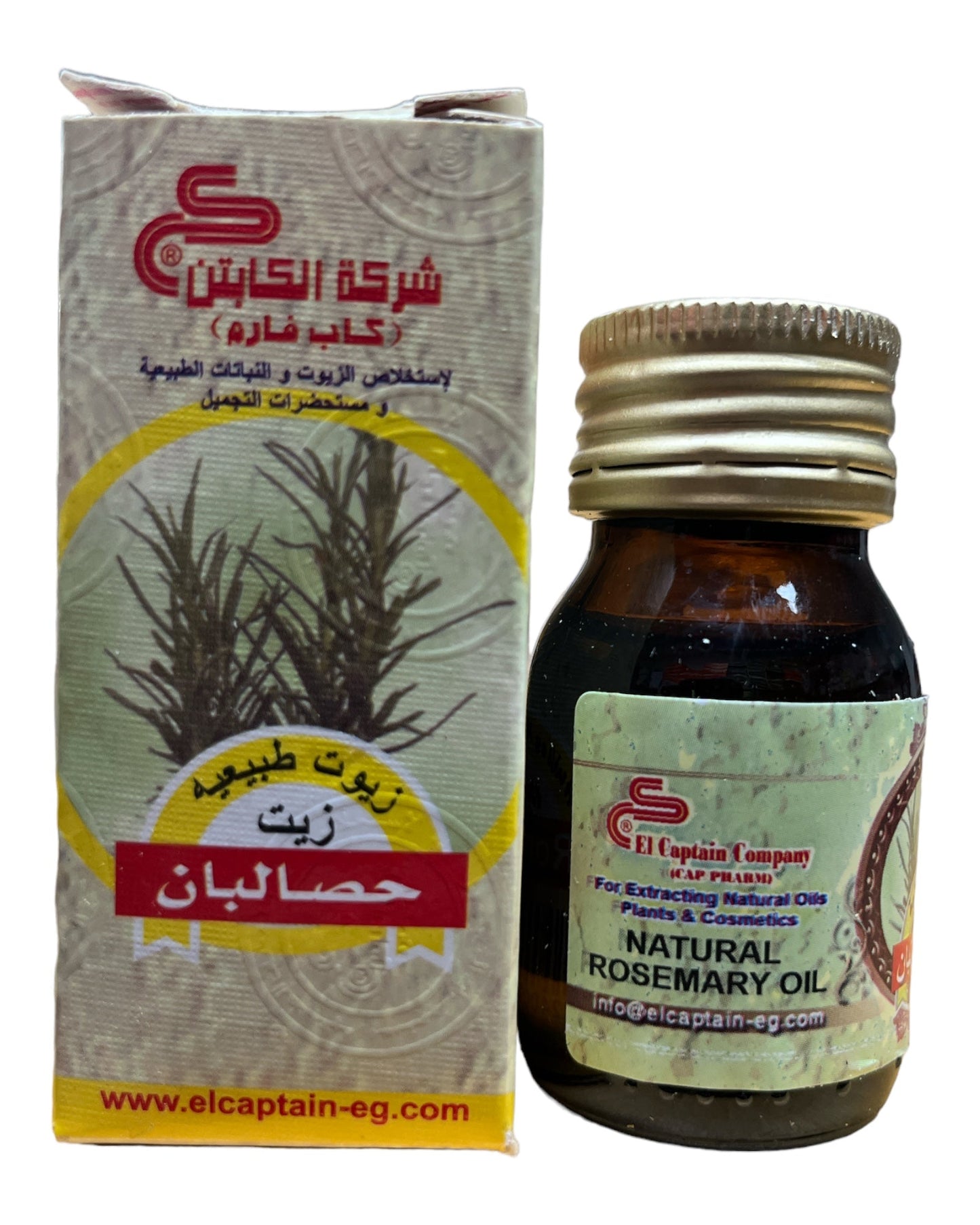 El Captain Huile Cosmétique Naturelle de Romarin 30ml