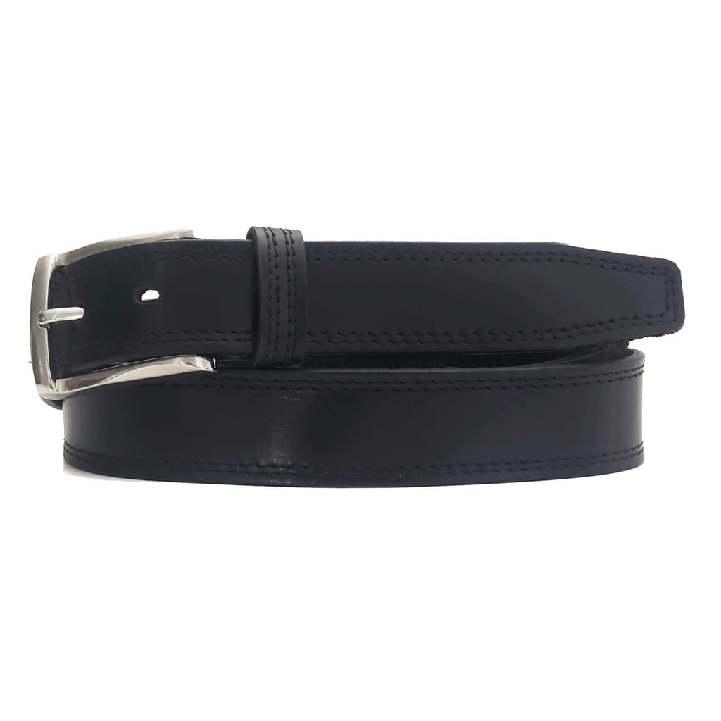 The Milestone Belt - Brown Formal 100% Real Leather Belt Made in Canada
