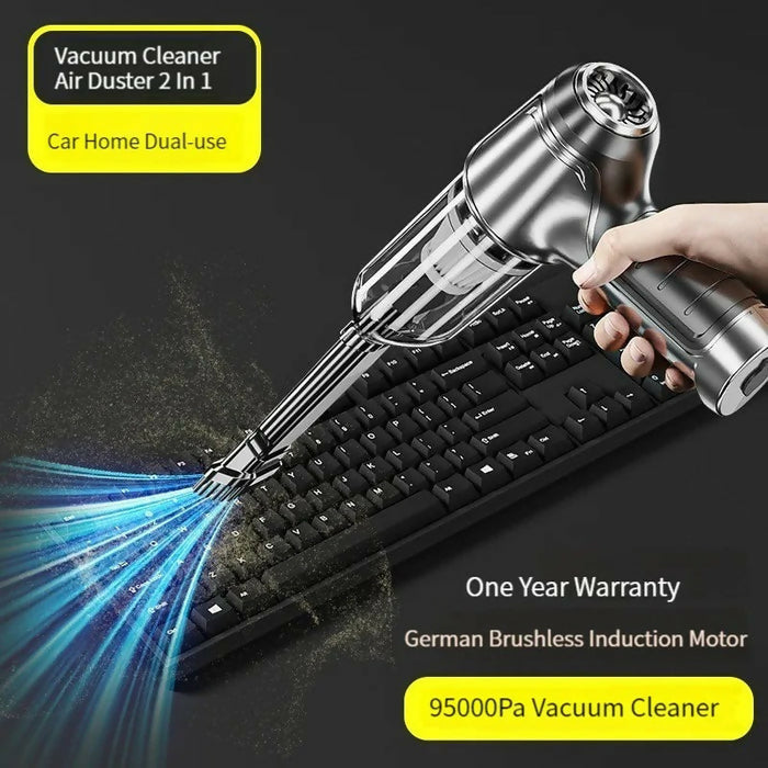 Anymob Vacuum Cleaner With Bag Gray Pro 2 Filters 3in1 Car Updated