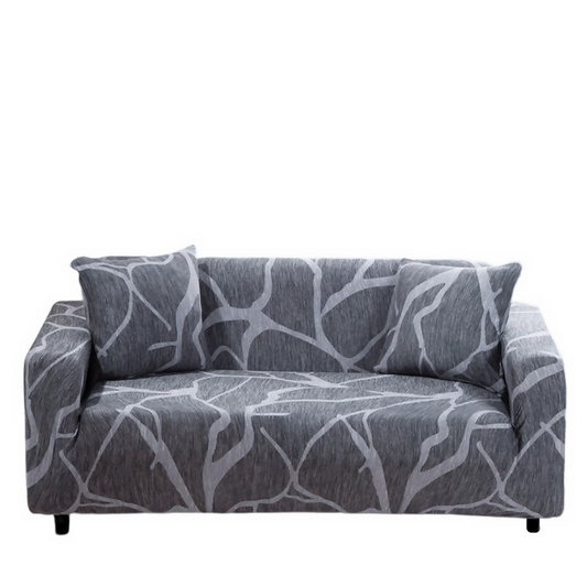 Anyhouz Sofa Cover Dark Gray Style and Protection For Living Room