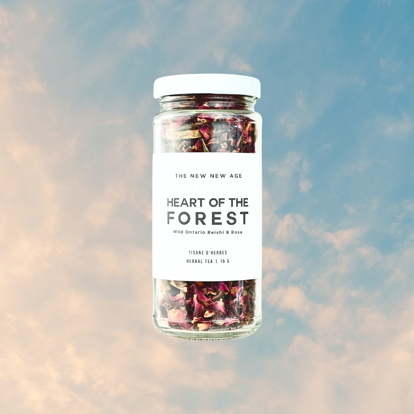 HEART OF THE FOREST // Reishi + Rose tonic