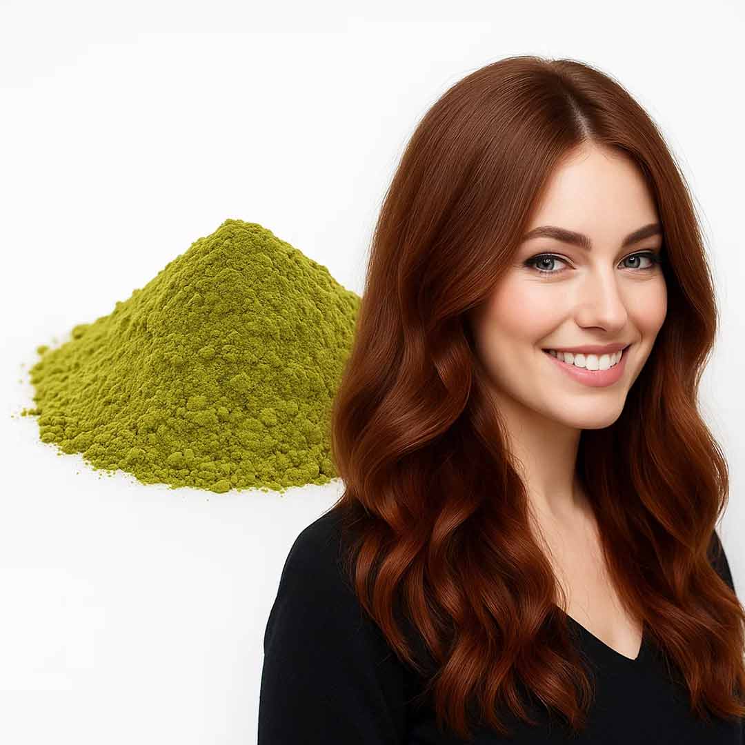 Premium Natural Henna Powder – 100% Pure & Chemical-Free