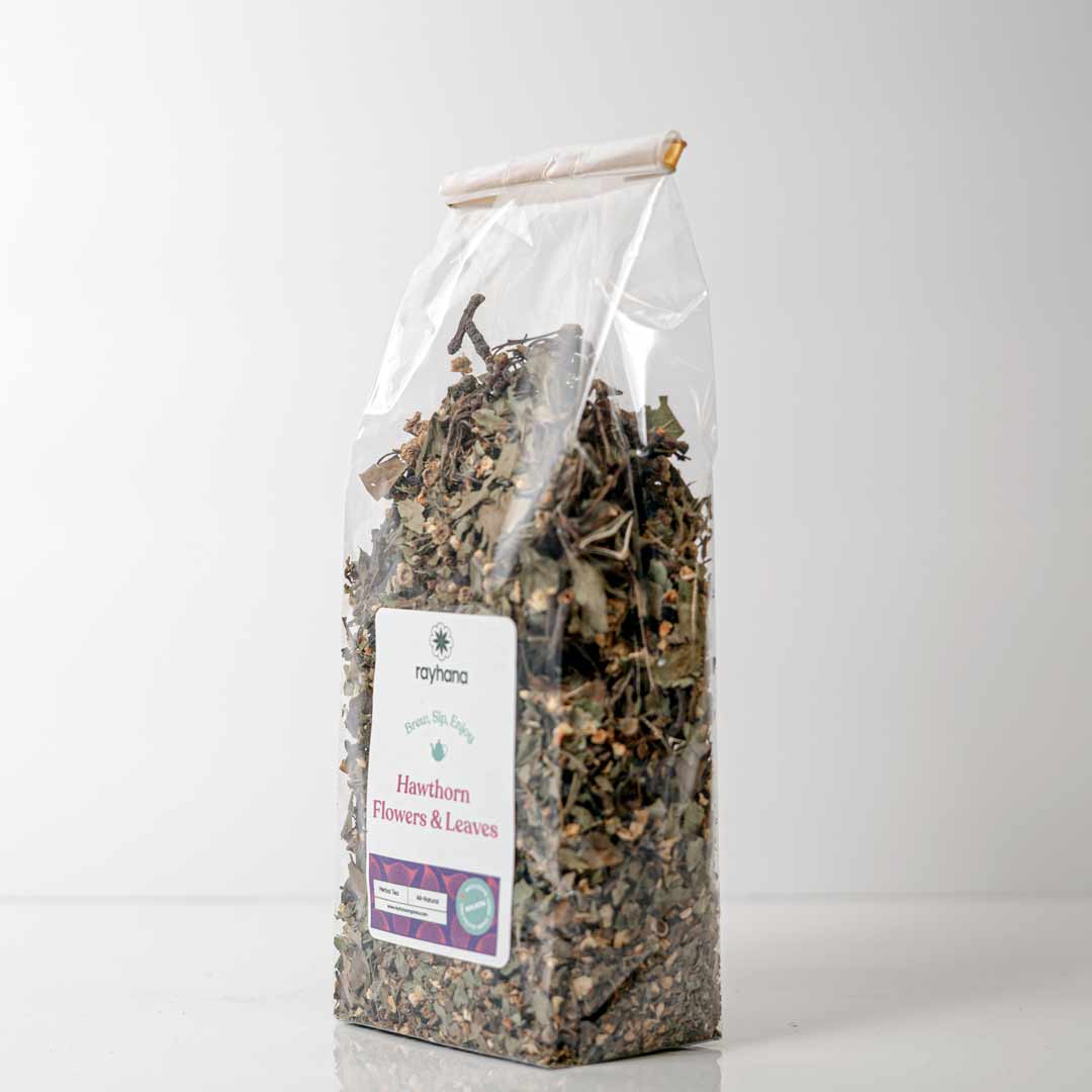 Hawthorn Flowers & Leaves