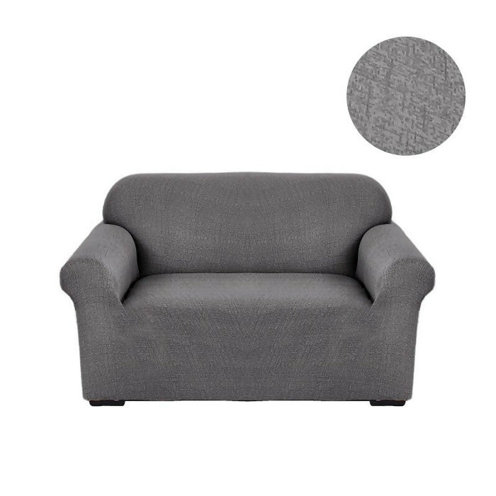 Anyhouz Sofa Cover Solid Gray Style and Protection For Living Room