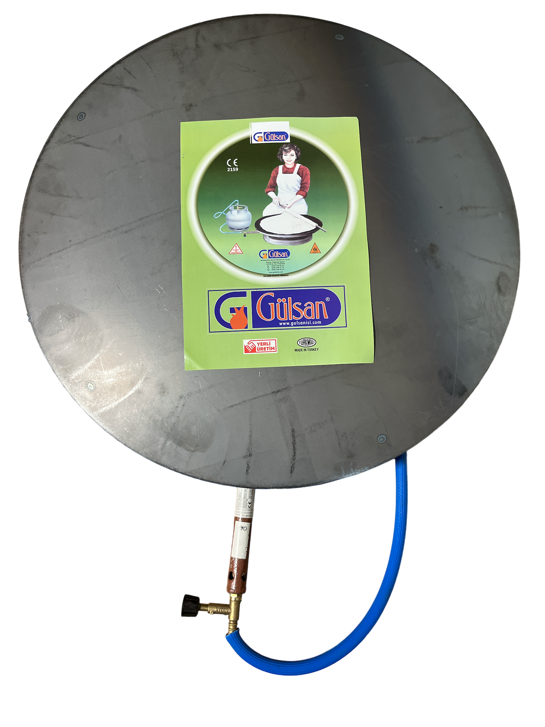 GULSAN SAJ bread maker Oval Pan Propane 55 cm Kitchen Accessories ZaytunaMart.ca