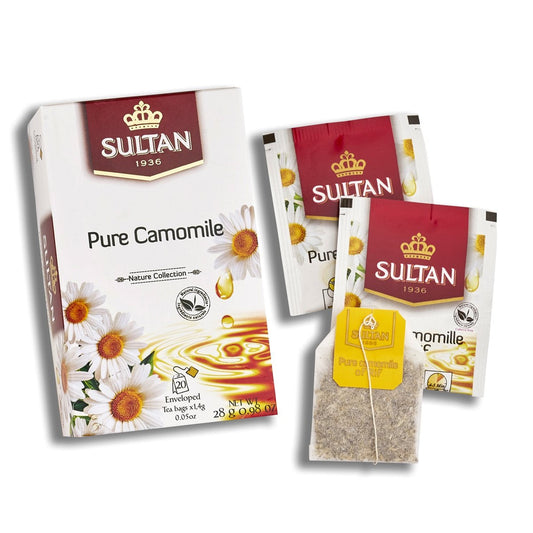 SULTAN Tisane Pure Camomile 20x bag FOODS ZaytunaMart.ca