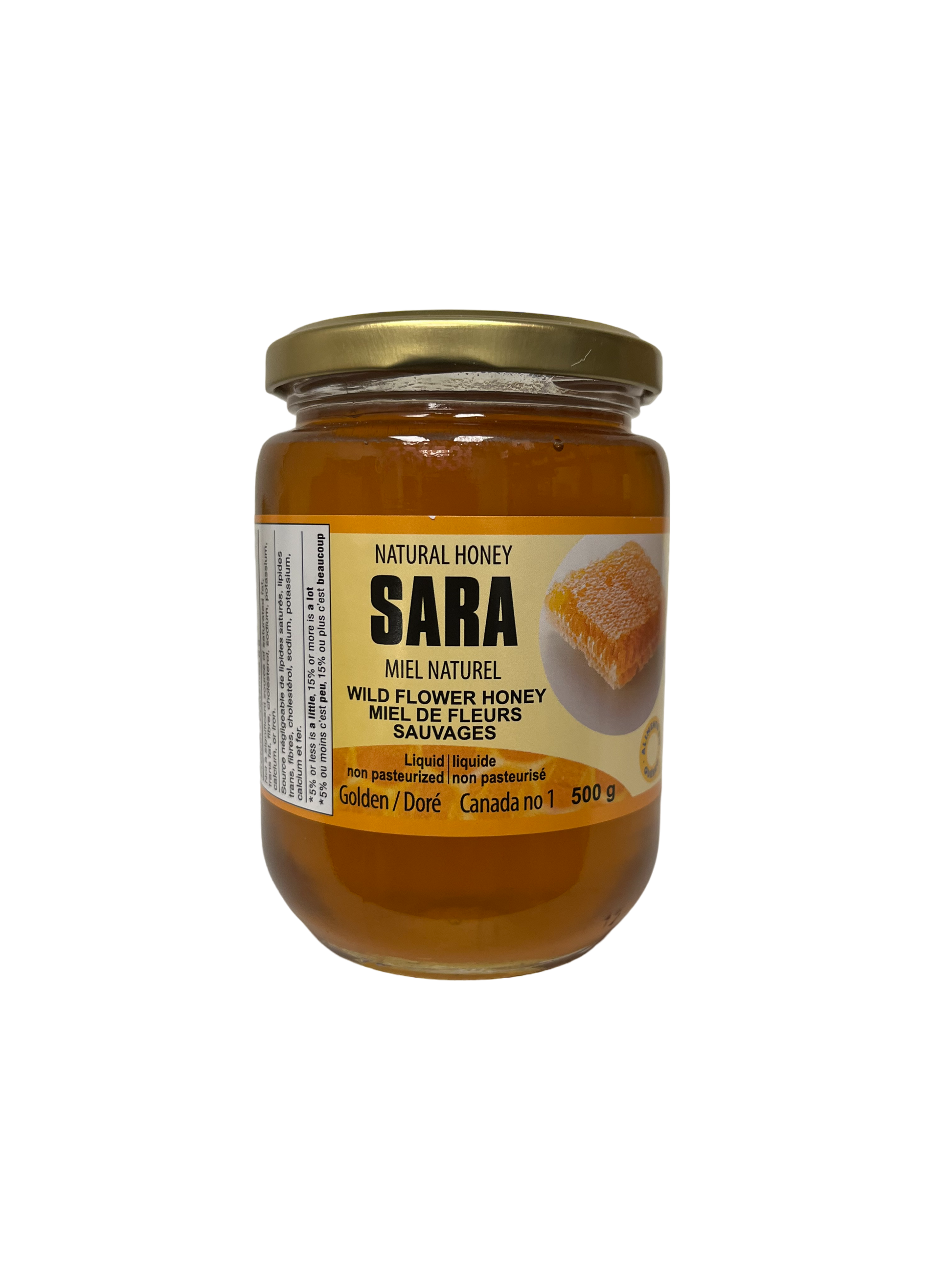 Sara Wild Flower Natural Honey Quebec FOODS Zaytunamart.ca