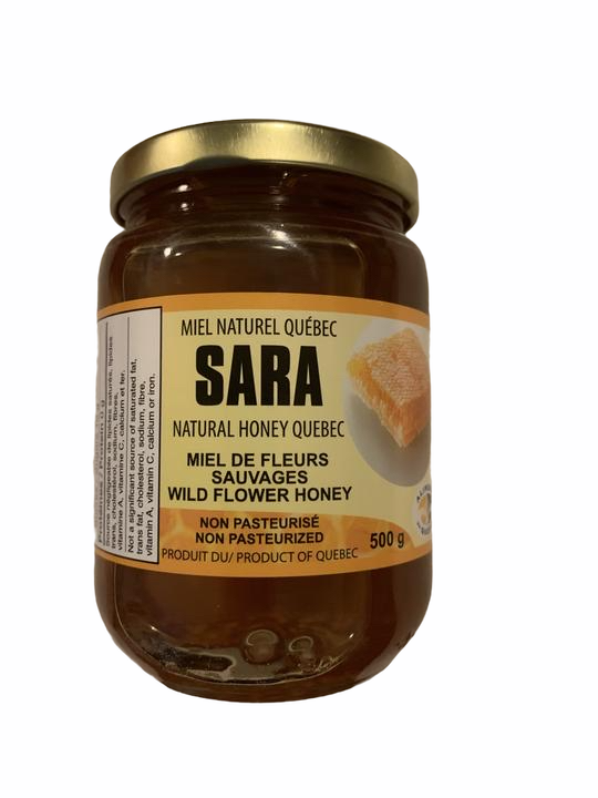 Sara Wild Flower Natural Honey Quebec FOODS Zaytunamart.ca