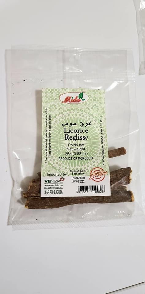Licorice Arak Sousa 25g. عرق السوس ZaytunaMart.ca