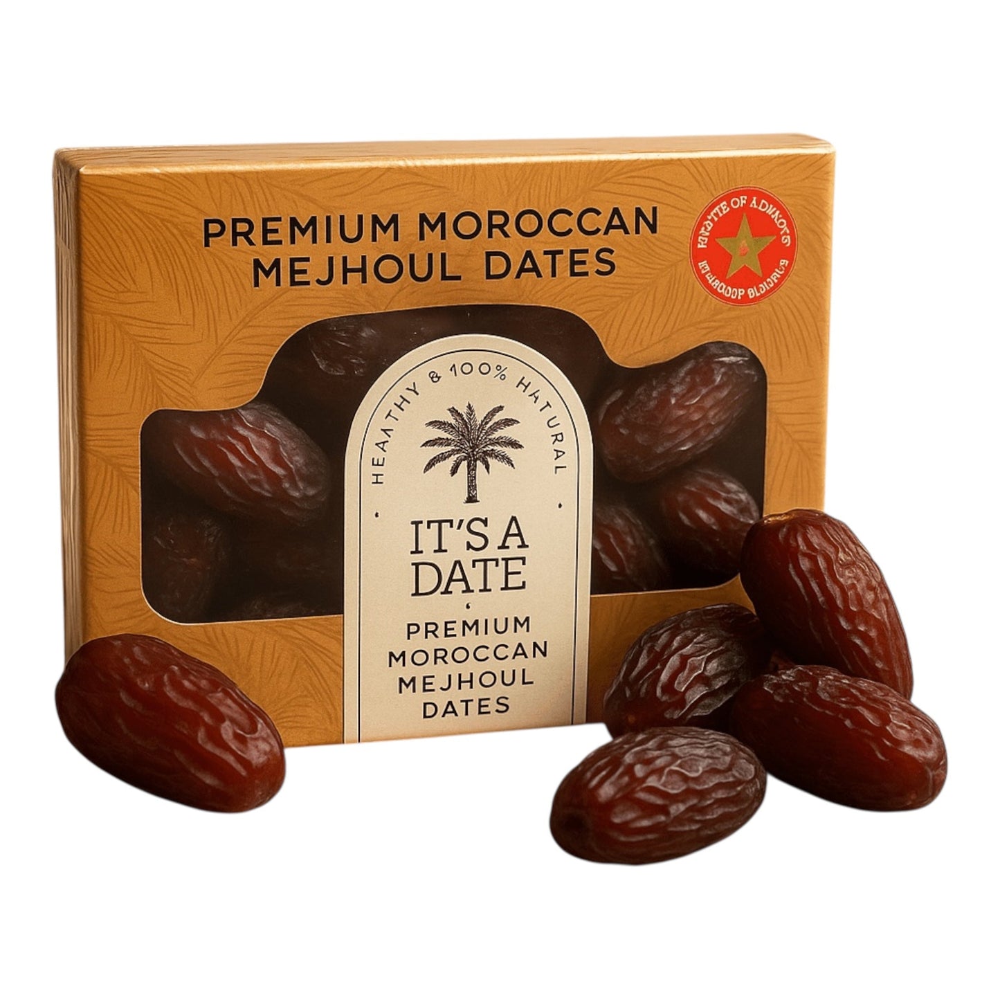 It’s A Date Dattes marocaines Medjoul (Mejhoul) Grandes - Le délice sucré de la nature 450g