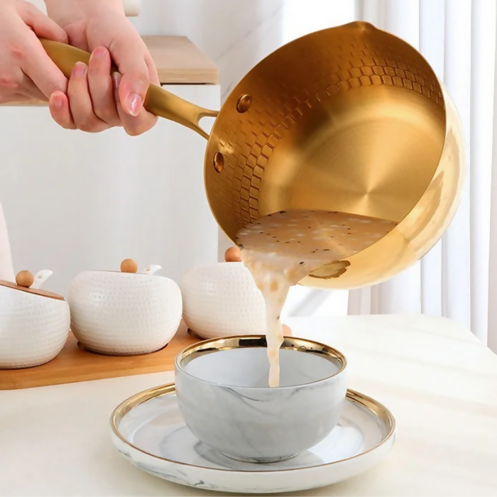 Anygleam Stock Pot Non Stick Stainless Cookware with Lid