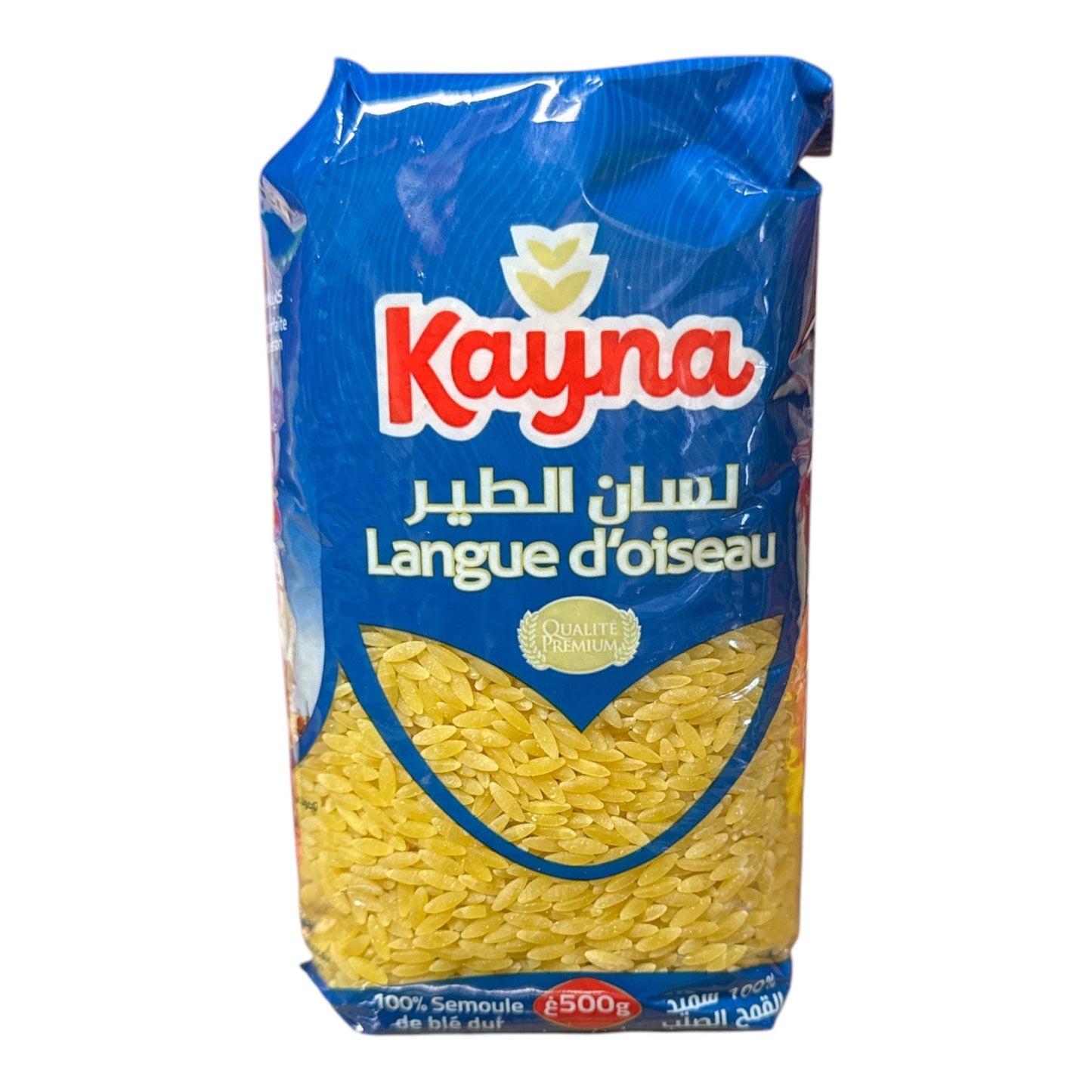 Kayna Pâtes Langue d'oiseau 500g