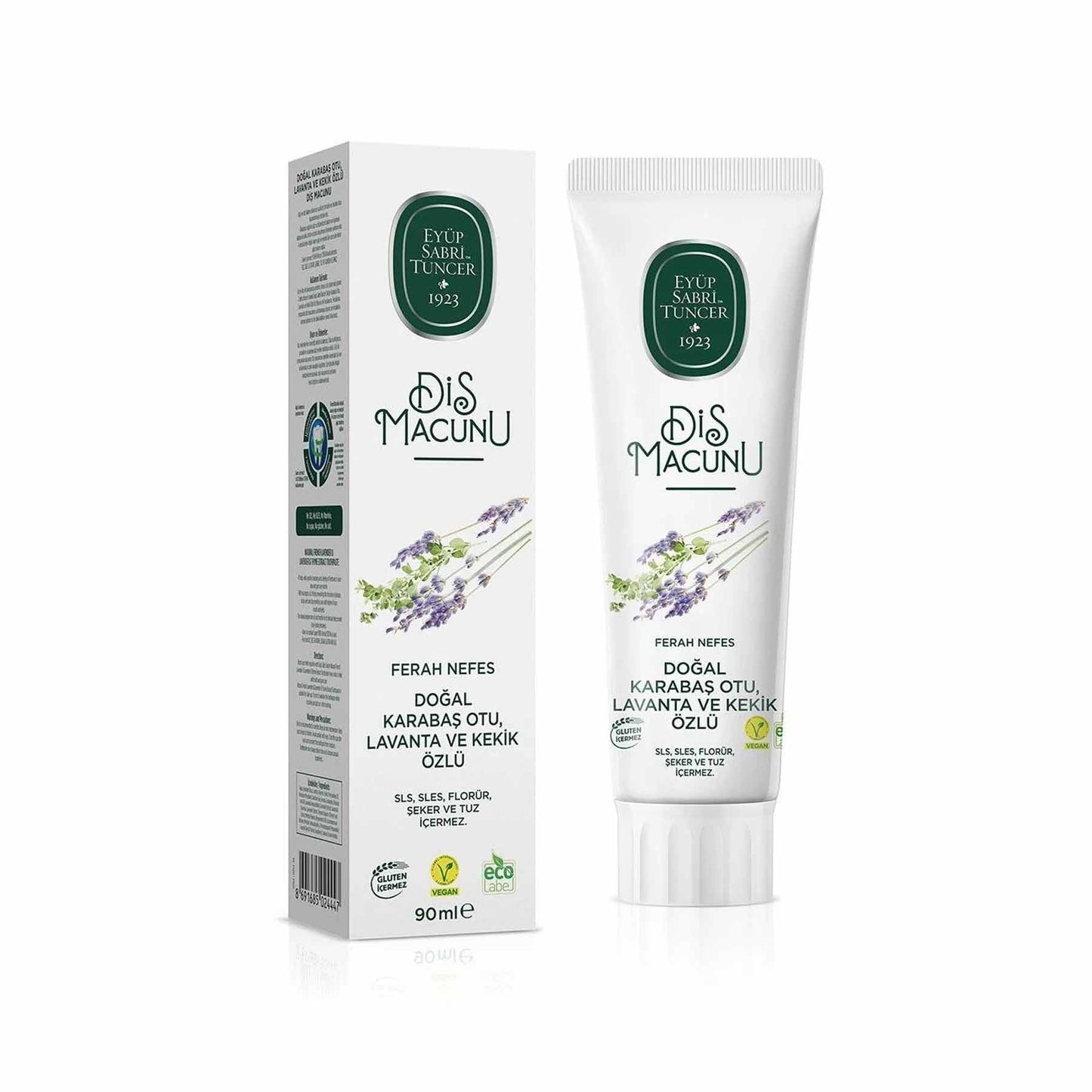 Herbal Toothpaste with Lavender, Thyme & Wild Hyssop – 90 ml