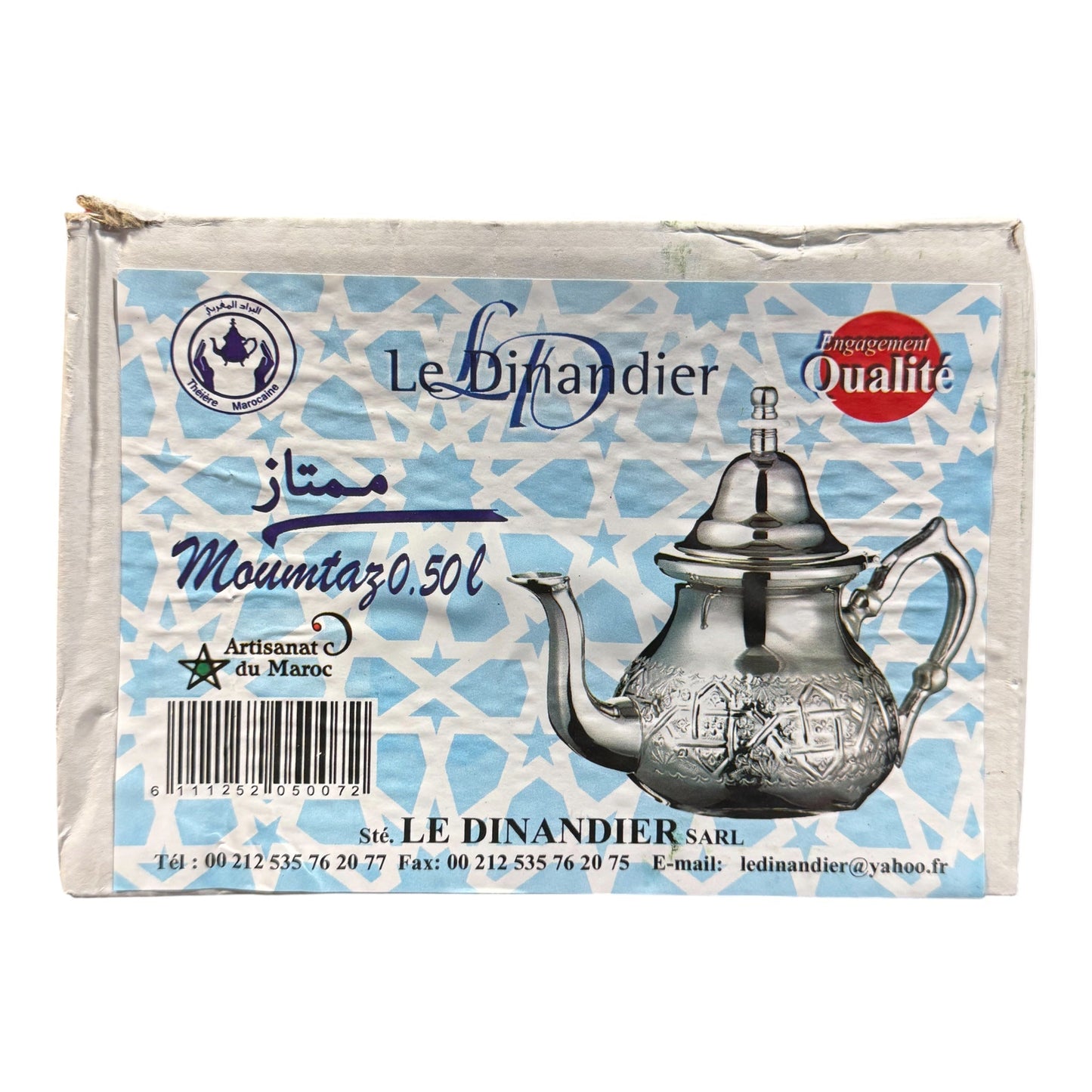 Le Dinandier Moroccan Silver Teapot – Mountaz 0.5L