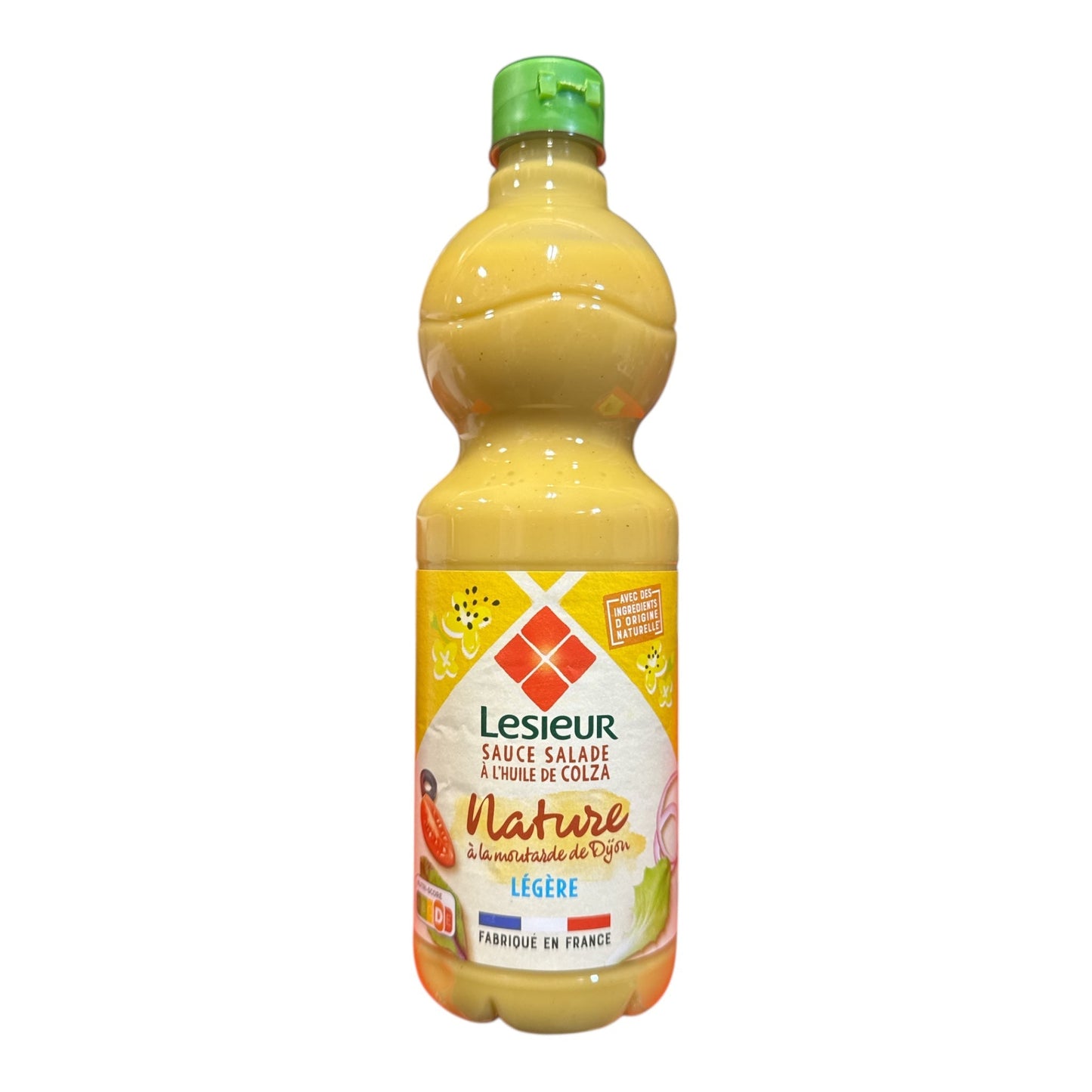 Vinaigrette de table Lesieur Nature à la moutarde de Dijon - Légère (500ml)