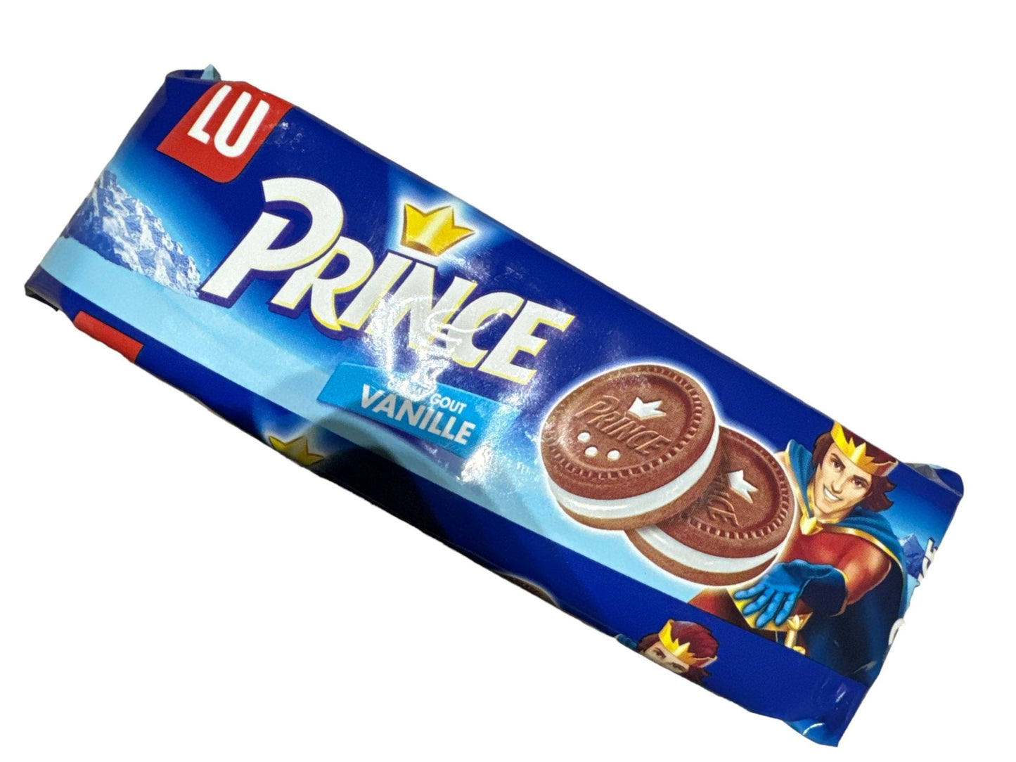 LU Choco Prince Biscuits Sandwich Vanille Lot de 4x60g