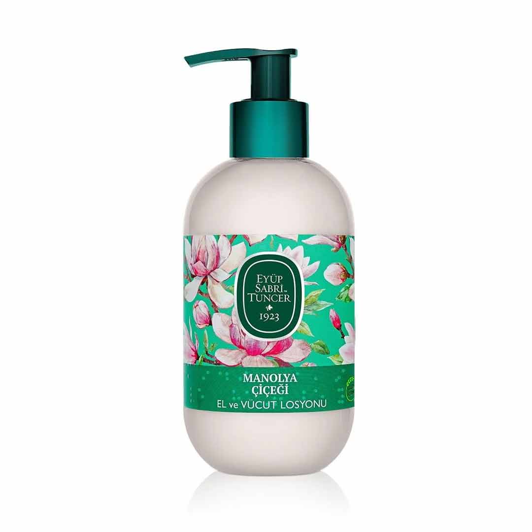 Magnolia Blossom Olive Oil Hand & Body Lotion – 280 ml | Silky Moisture & Floral Freshness