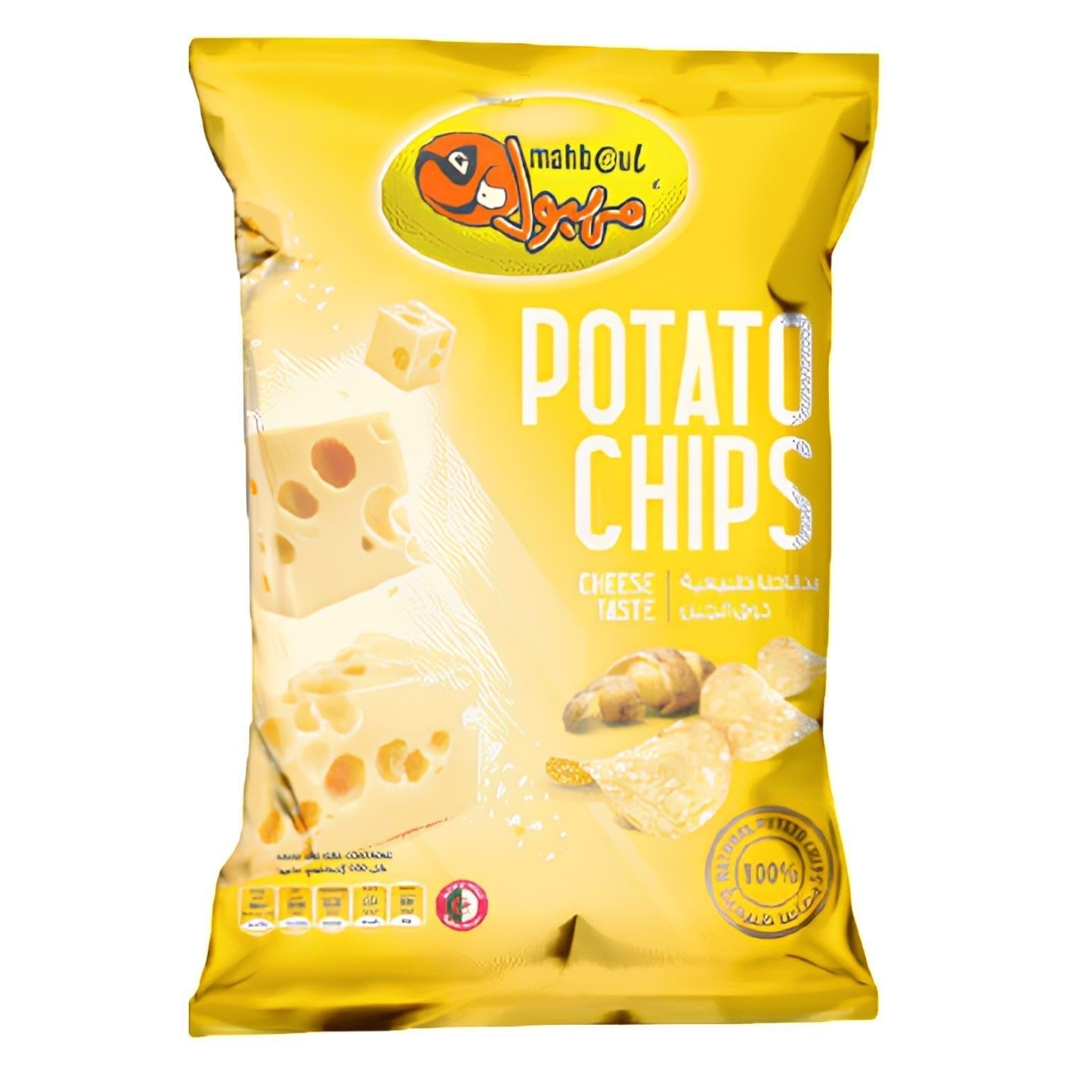 Mahboul Potato Chips with Cheese Flavour (85g) Chips ZaytunaMart.ca