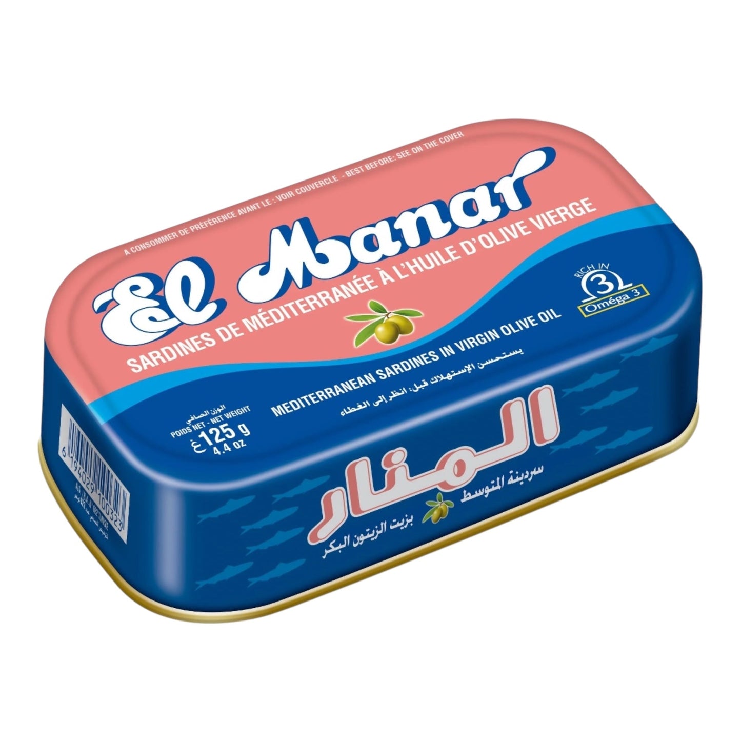 Manar Sardines in Olive Oil 125g