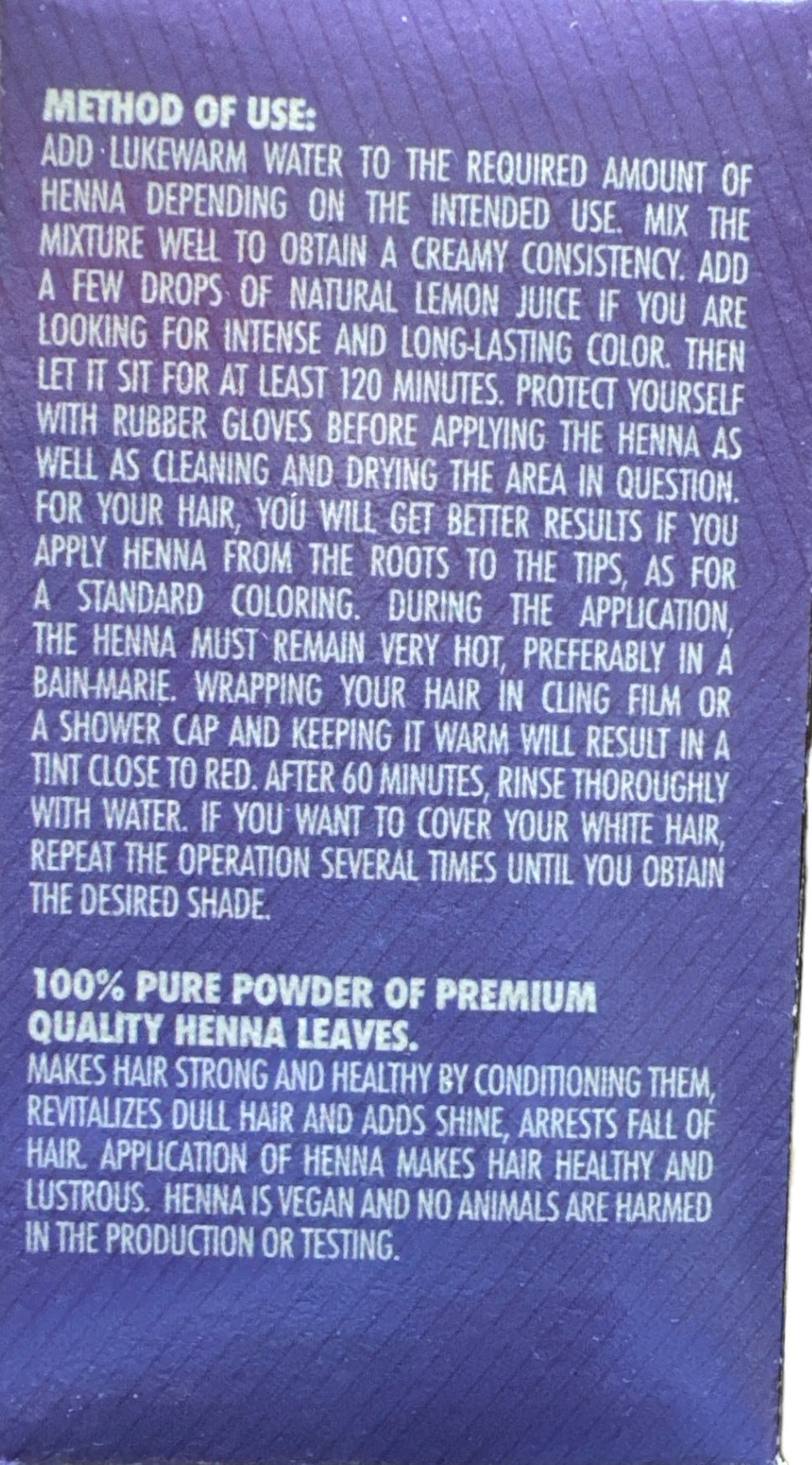 Mazyana Natural Henna with Herbs 125g - ZaytunaMart.ca