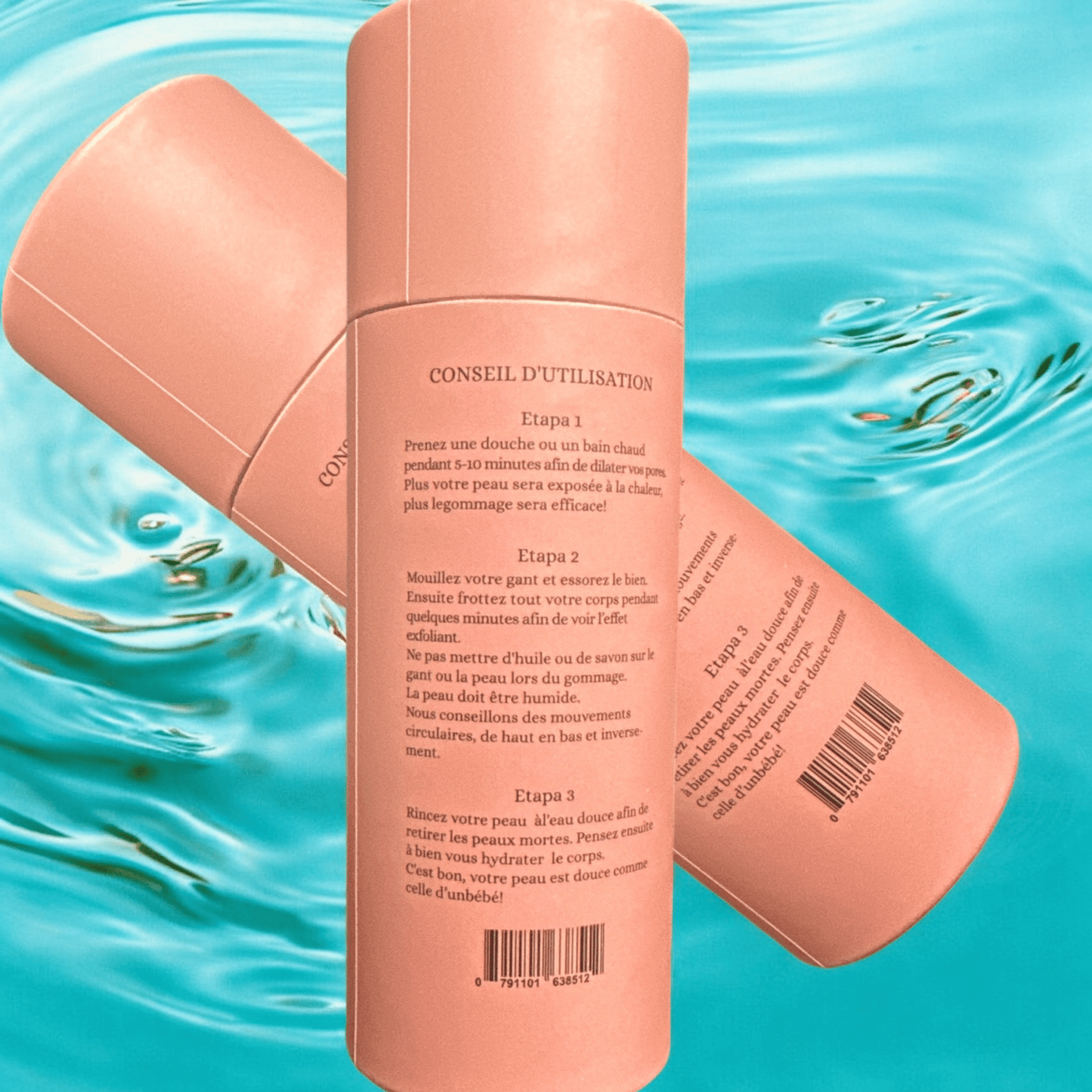 Gant exfoliant hammam 100% soie marocaine, Gant de gommage corporel : Kessa