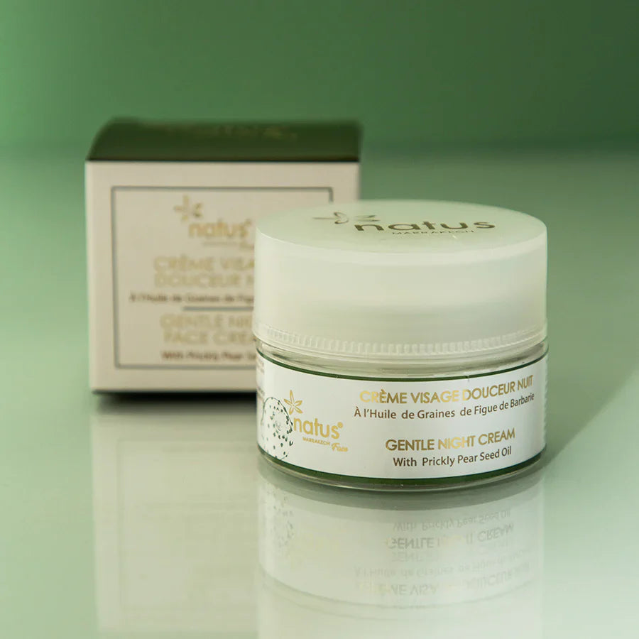 Gentle Night Face Cream with Prickly Pear Seed Oil