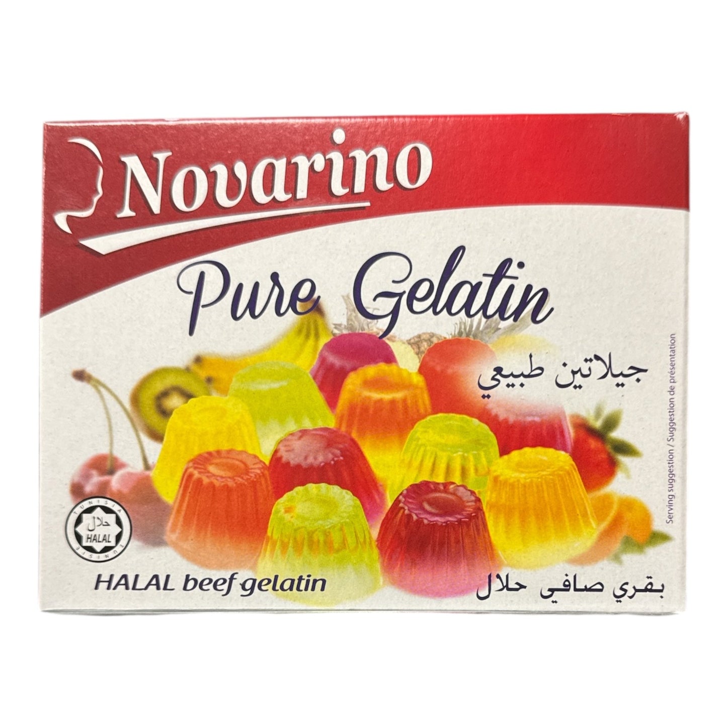 Gélatine de bœuf pur halal Novarino – 50g