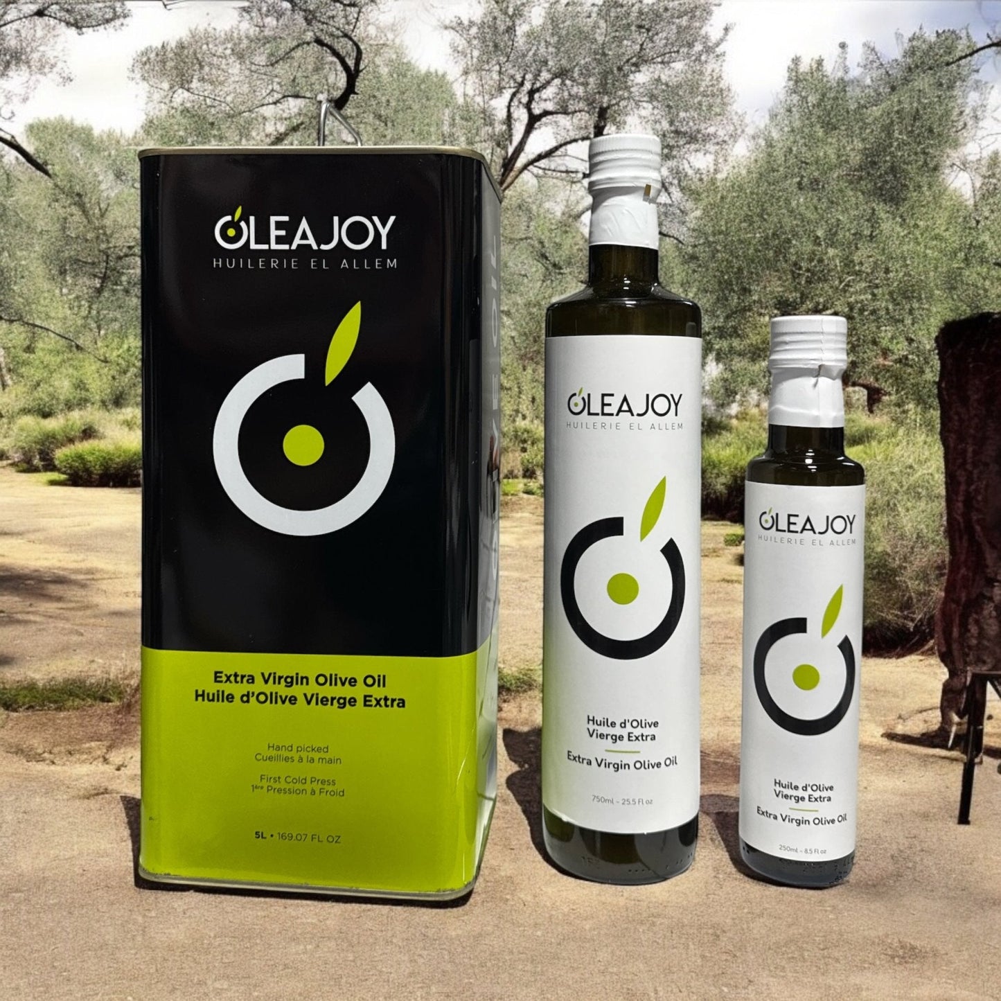 OLEAJOY Extra Virgin Olive Oil 750ml - Authentic from Zaytuna Mart Canada