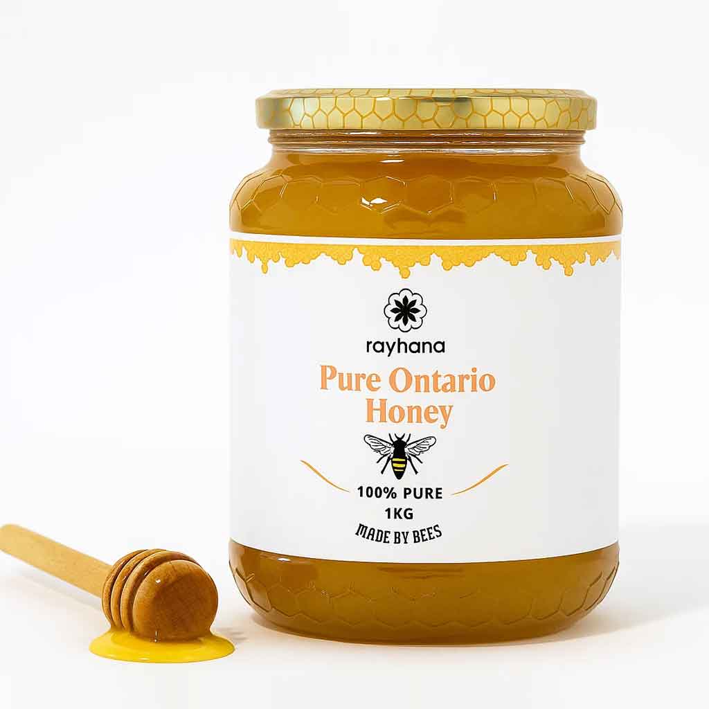 Rayhana Raw Ontario Honey - %100 Pure Honey