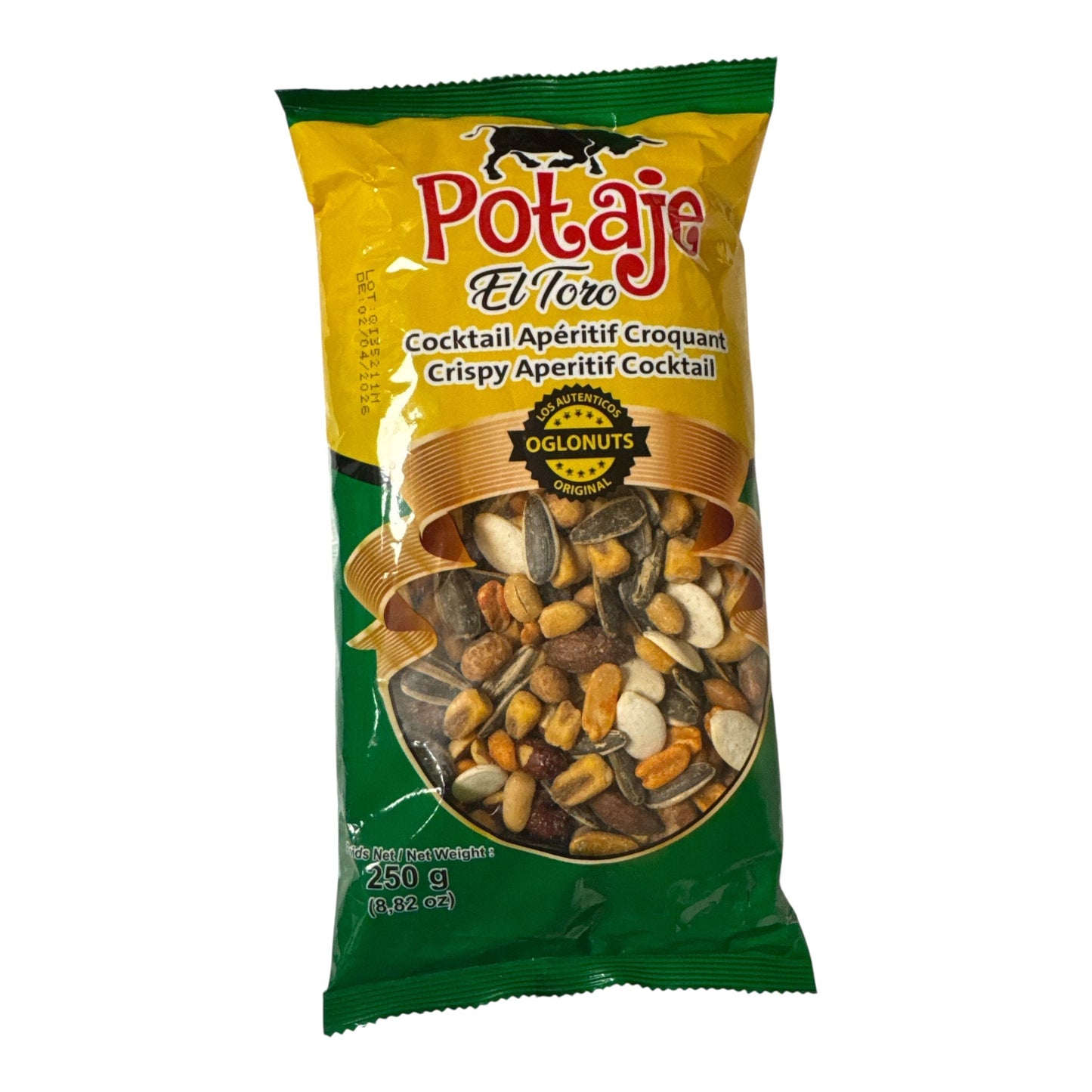 Noix de cocktail apéritif croustillantes Potage El Toro 250g